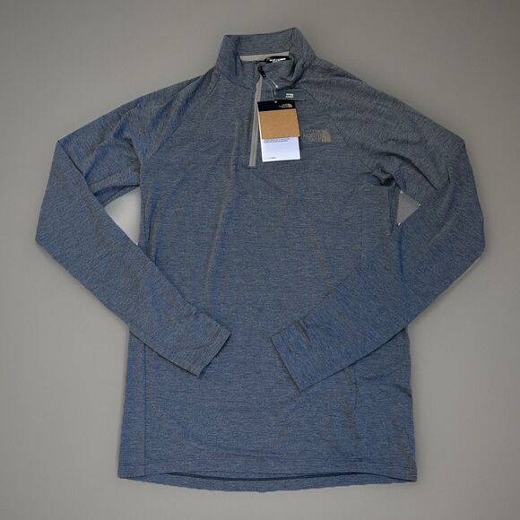 THE NORTH FACE Mens Wander L/S Thumb Hole 1/4 Zip NF0A5371 Size Small - Picture 1 of 9